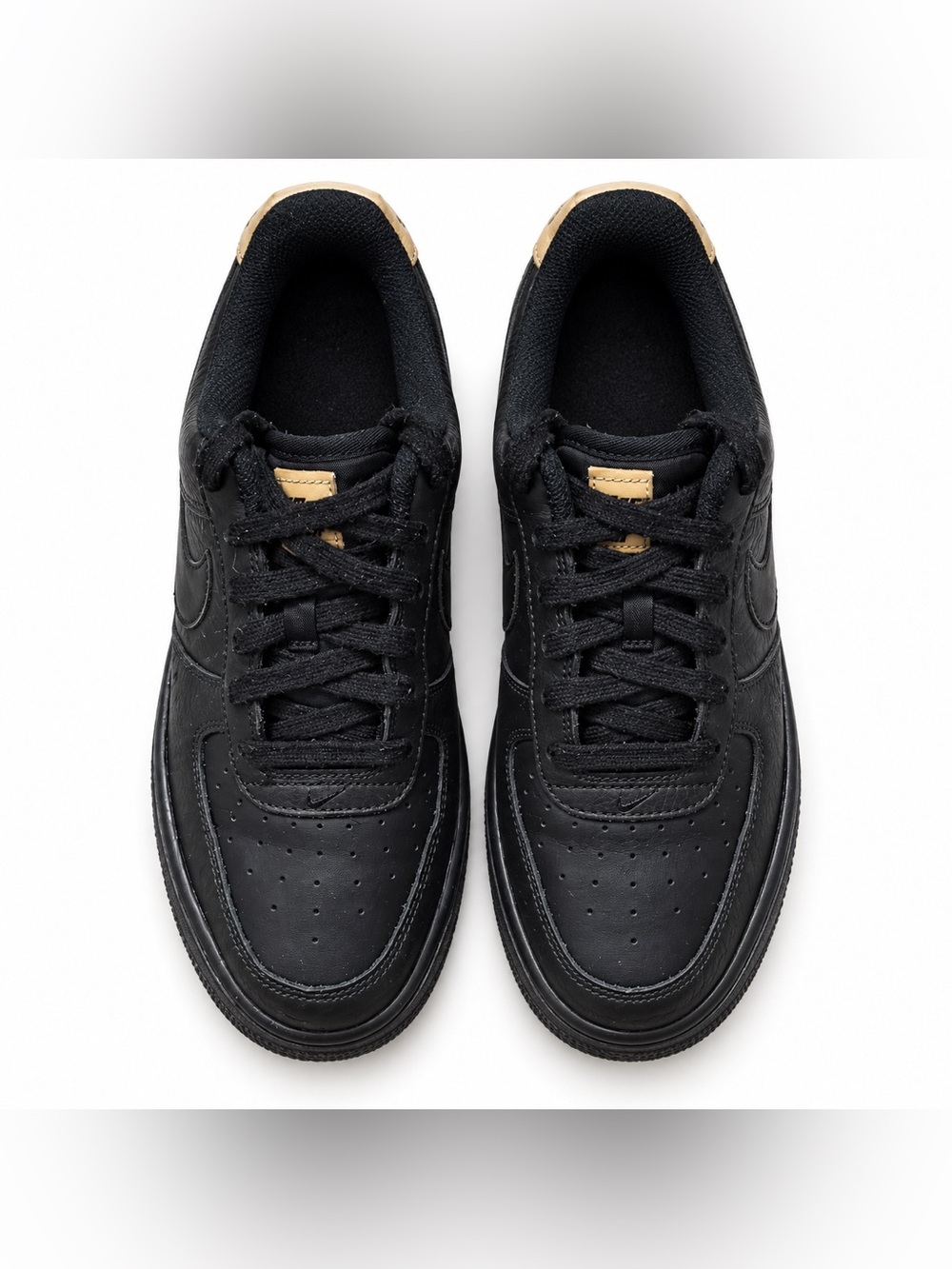Nike Air Force 1 Low LV8 Black Vachetta Tan 5.5Y